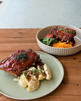 Image 17: Join us for the day and unwind over slow-cooked ribs, hearty sides, and good vibes all around. Your table’s waiting 🍽️✨ #fuelx #sgfoodie #sgfoodies #brunchtime
